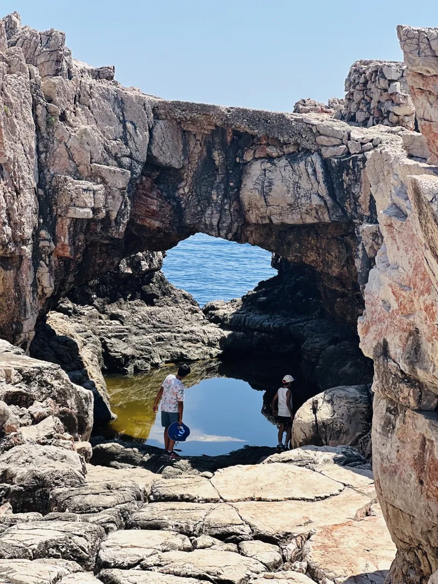 Lokrum's Dead Sea, a round saltwater pool in the rock