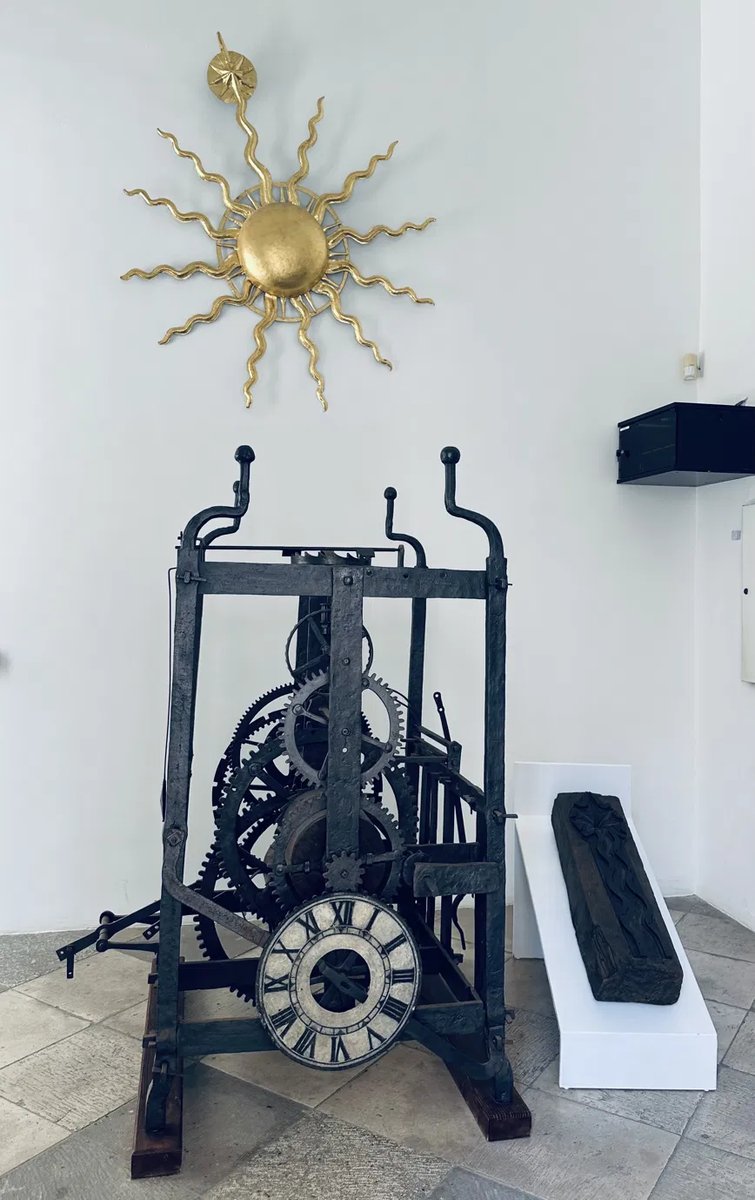Astronomical clock detail in Dubrovnik