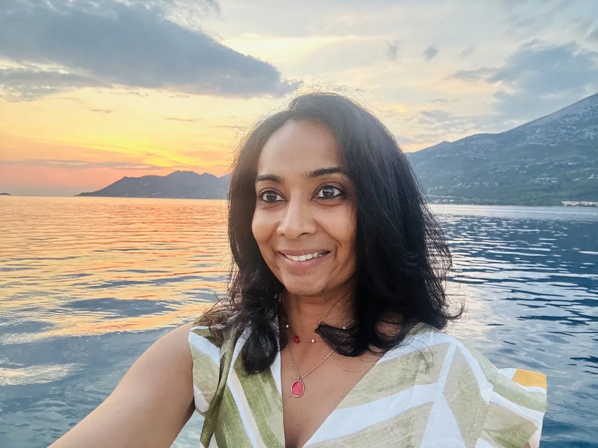 Sunset selfie during the Korčula crossing