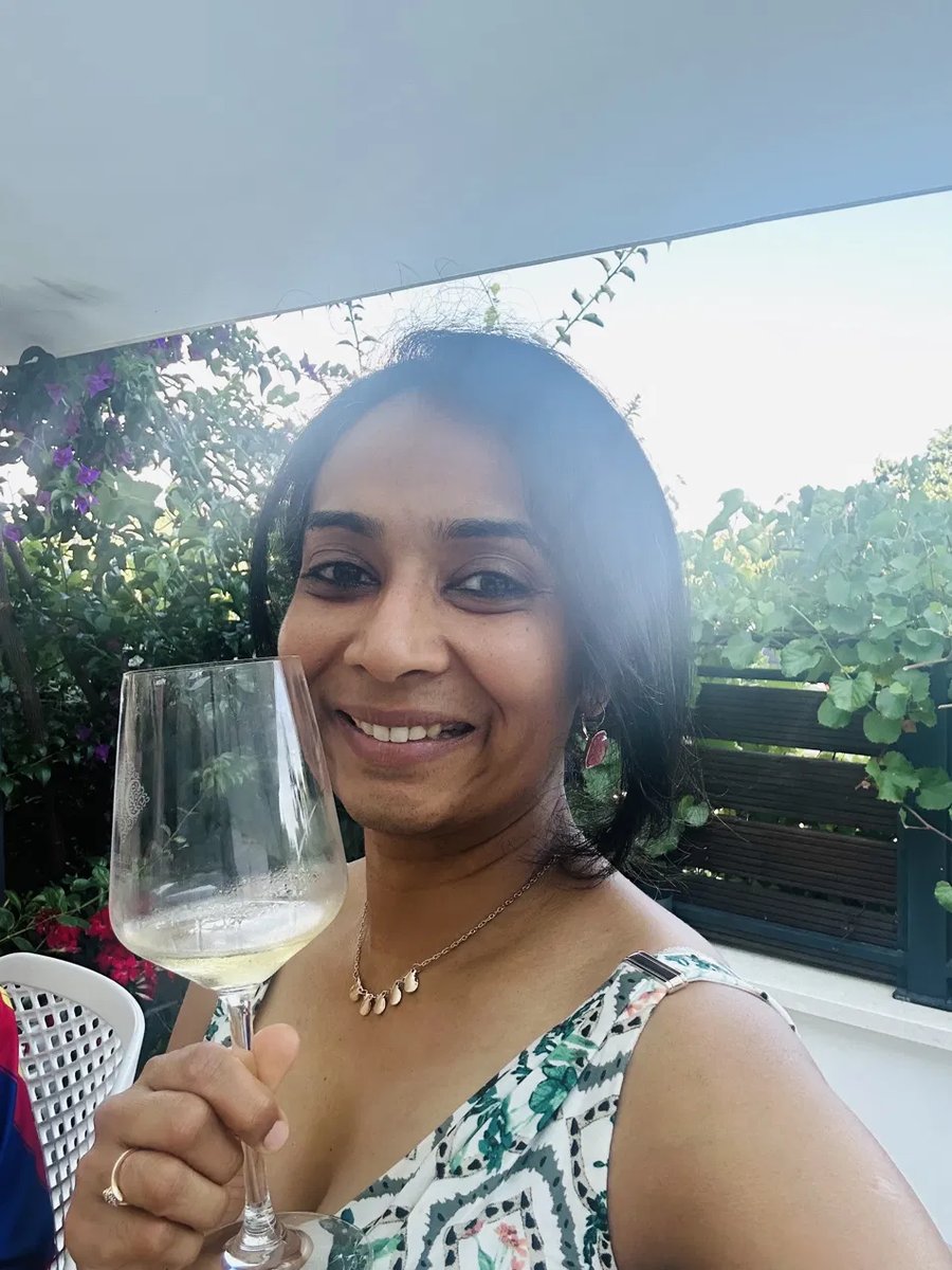 Wine selfie at Zure vineyard