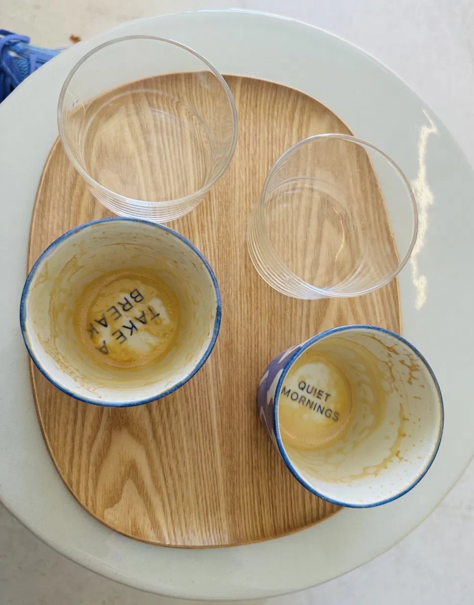 Modro Coffee cups in Korčula