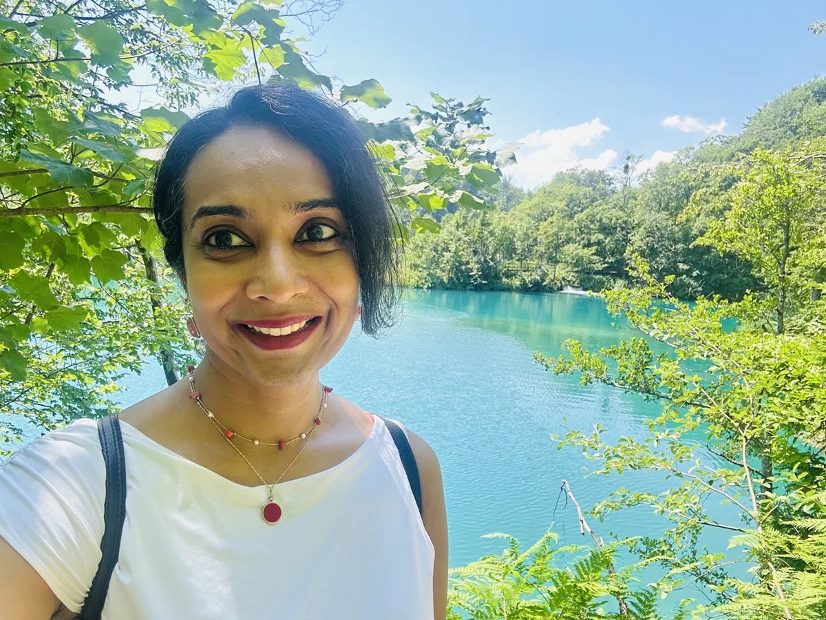 Selfie by the lake at Plitvice