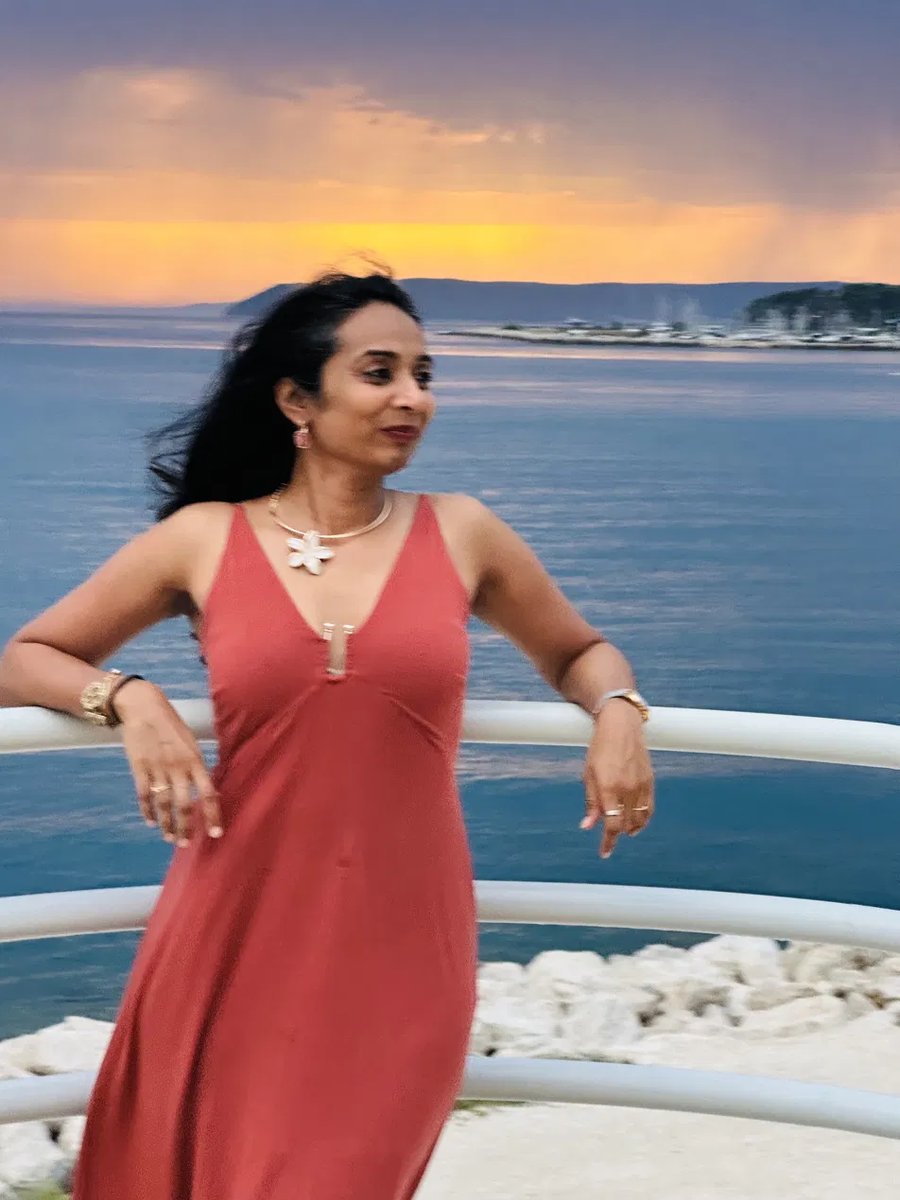 Sunset selfie in Split